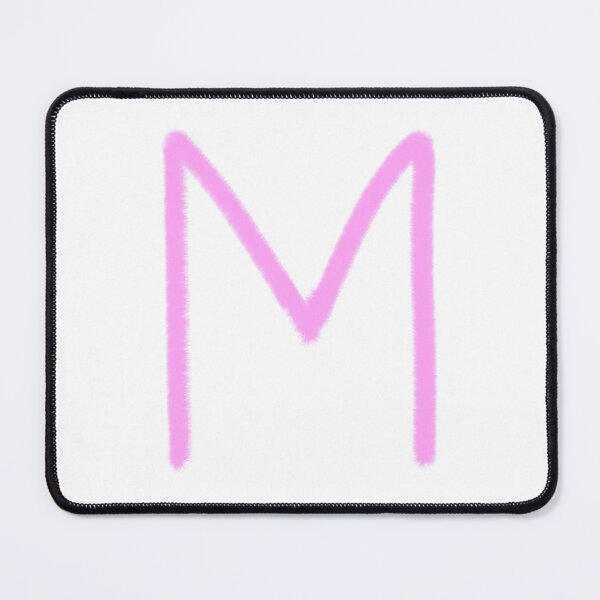 Item preview, Kawaii Letter M - Pink Fluffy Monogram Initial designed and sold by iampaulmorris.