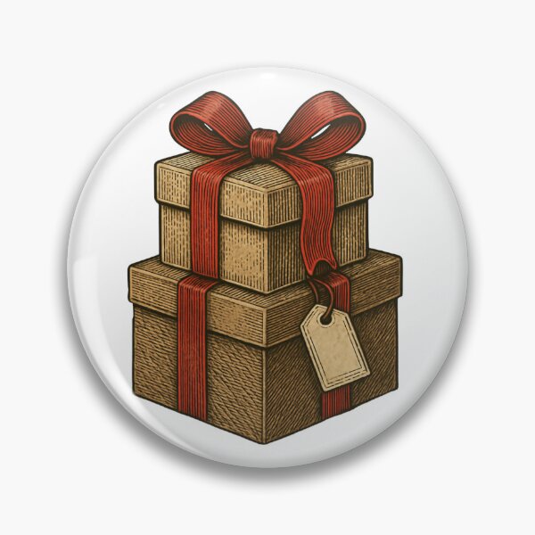 Item preview, Vintage Christmas Gift Boxes designed and sold by DustyCuriositie.