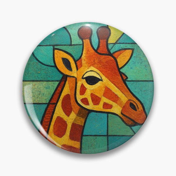 Item preview, A Geometric illustration of a giraffe. designed and sold by GalleryKauffeld.