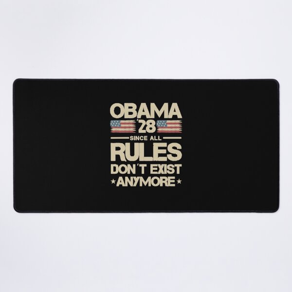 Item preview, Funny Obama 2028 rules exist or don't they? designed and sold by vibeno1.