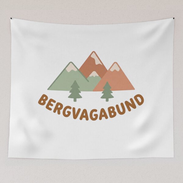 Item preview, Mountain Vagabond Minimalist Mountains Outdoor Design designed and sold by 1smillaundfiete.