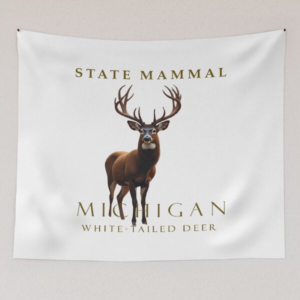 Item preview, MIchigan White Tailed Deer Design designed and sold by taiche.