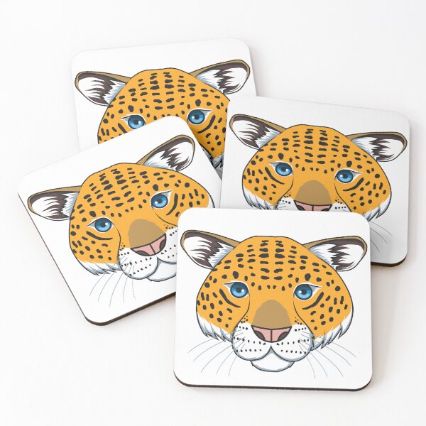Item preview, Cute Leopard Face designed and sold by Jaudaux Designs.
