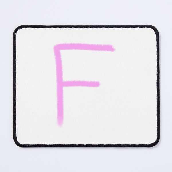 Item preview, Kawaii Letter F - Pink Fluffy Monogram Initial designed and sold by iampaulmorris.