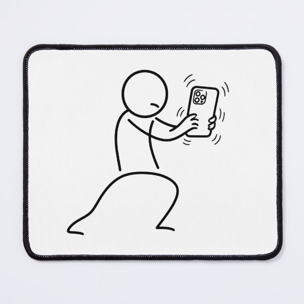 Item preview, Phone Break – Minimal Digital Life Illustration designed and sold by Danioss.