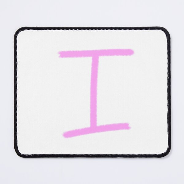Item preview, Kawaii Letter I - Pink Fluffy Monogram Initial designed and sold by iampaulmorris.