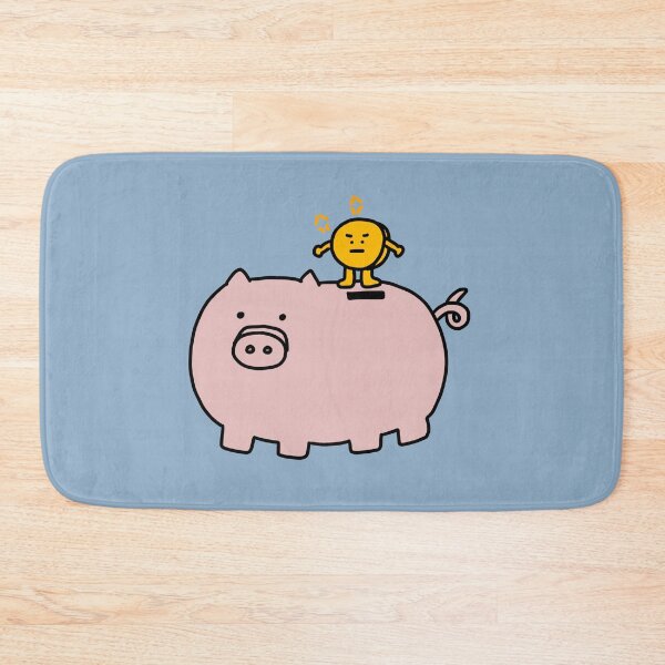 Item preview, Piggy-bank and Gold coin guy designed and sold by superbaechoo.