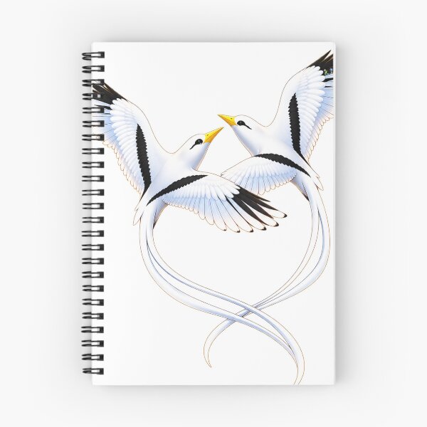 Item preview, A pair of tropicbirds in love designed and sold by cheznamaloue.