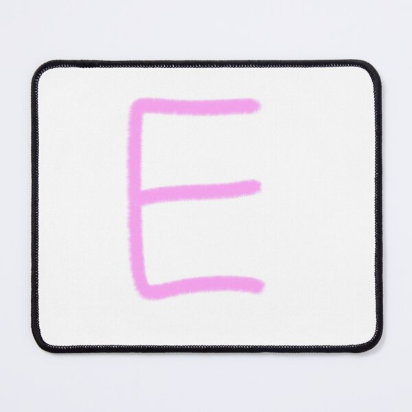 Item preview, Kawaii Letter E - Pink Fluffy Monogram Initial designed and sold by iampaulmorris.