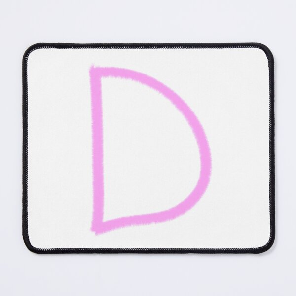 Item preview, Kawaii Letter D - Pink Fluffy Monogram Initial designed and sold by iampaulmorris.