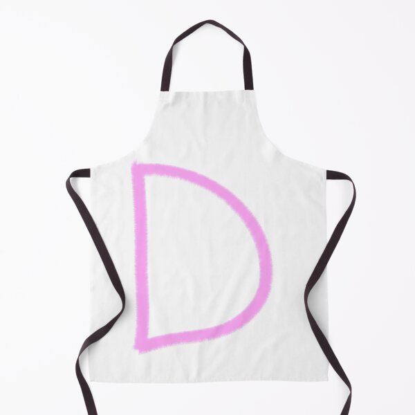 Item preview, Kawaii Letter D - Pink Fluffy Monogram Initial designed and sold by iampaulmorris.