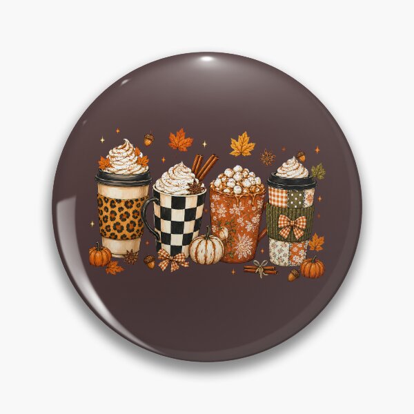Item preview, Fall Coffee Pumpkin Spice Autumn Drinks Preppy Halloween Cute Seasonal designed and sold by Rtcraftani.