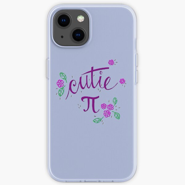 Cutie Pi (Purple) iPhone Soft Case