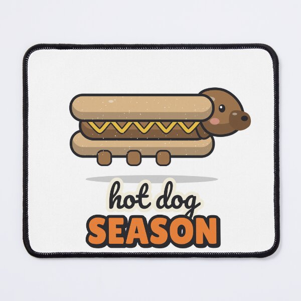 Item preview, Hot Dog Season - Dachshund in a Hot Dog Costume designed and sold by BooAndBloomCo.