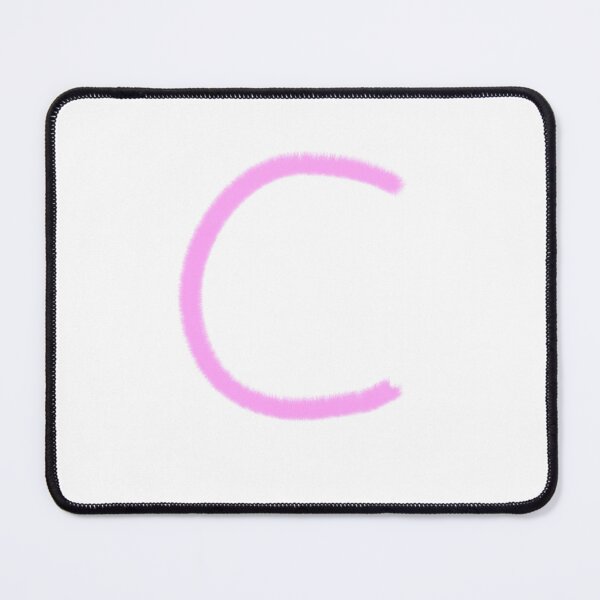 Item preview, Kawaii Letter C - Pink Fluffy Monogram Initial designed and sold by iampaulmorris.