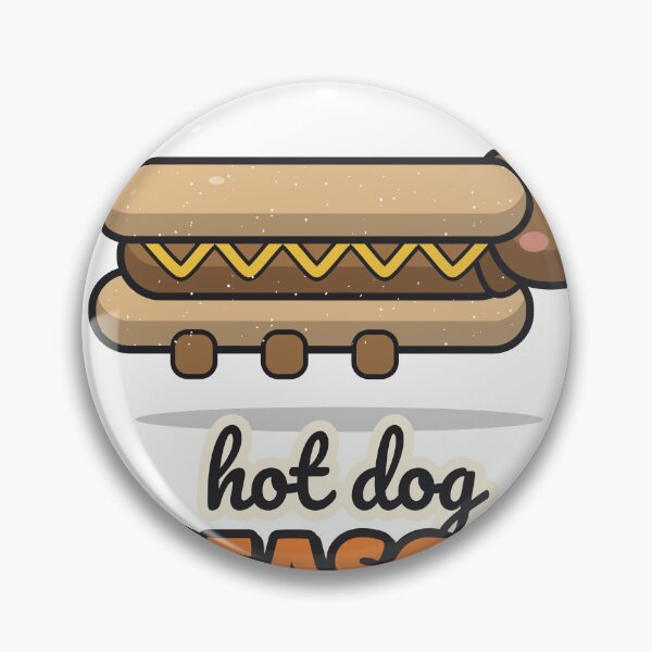 Item preview, Hot Dog Season - Dachshund in a Hot Dog Costume designed and sold by BooAndBloomCo.