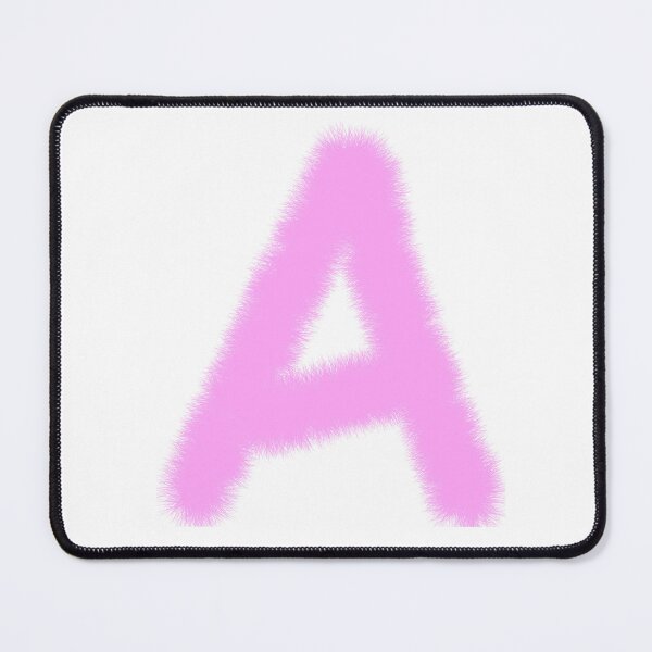 Item preview, Kawaii Letter A - Pink Fluffy Monogram Initial designed and sold by iampaulmorris.