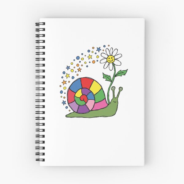 Item preview, Rainbow Snail Daisy Flower designed and sold by KroghDs.