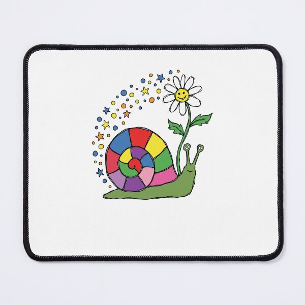 Item preview, Rainbow Snail Daisy Flower designed and sold by KroghDs.