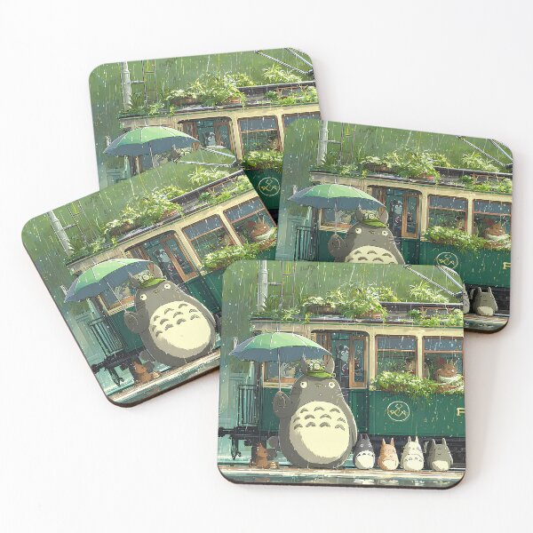 Item preview, kawaii spirits waiting train [[thetotoros's]]  -%[ghiblis]%-  aways  designed and sold by Amorrieart.