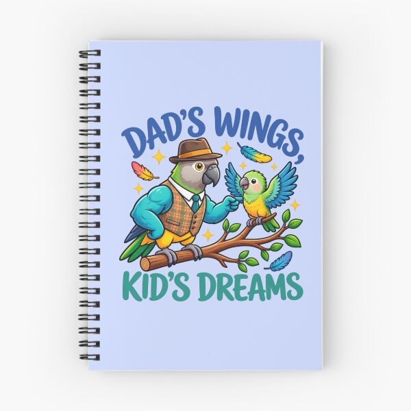 Item preview, Dad’s Wings Kid’s Dreams Parrot Dad designed and sold by PunchDrop.