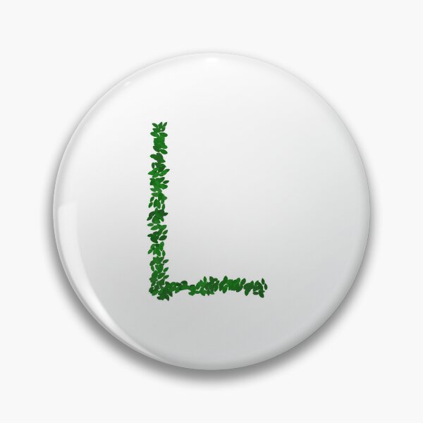 Item preview, Botanical Letter L - Green Leaf Monogram Initial designed and sold by iampaulmorris.