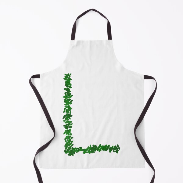 Item preview, Botanical Letter L - Green Leaf Monogram Initial designed and sold by iampaulmorris.