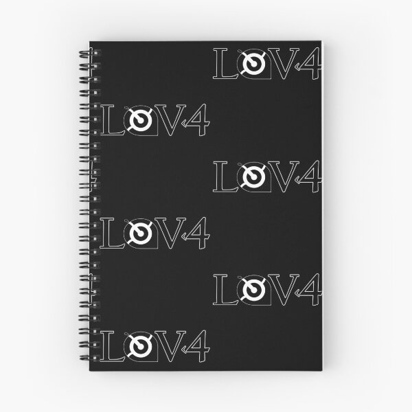Item preview, LOVE <4 (B&W) designed and sold by OJ Neon's Juicewear and Loose Juice Accessories.