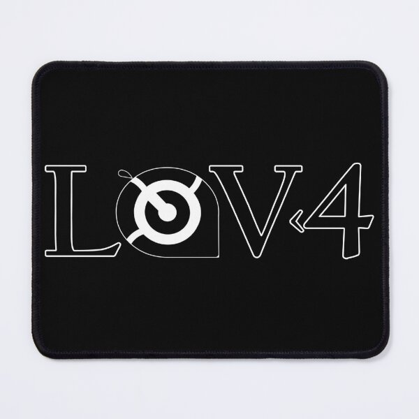 Item preview, LOVE <4 (B&W) designed and sold by OJ Neon's Juicewear and Loose Juice Accessories.