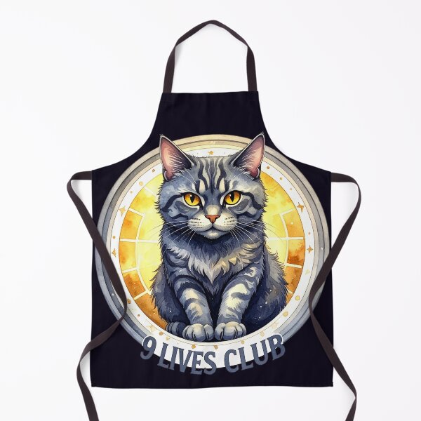 Item preview, The Club of Nine Lives, Grey Cat designed and sold by LiskoDesign.