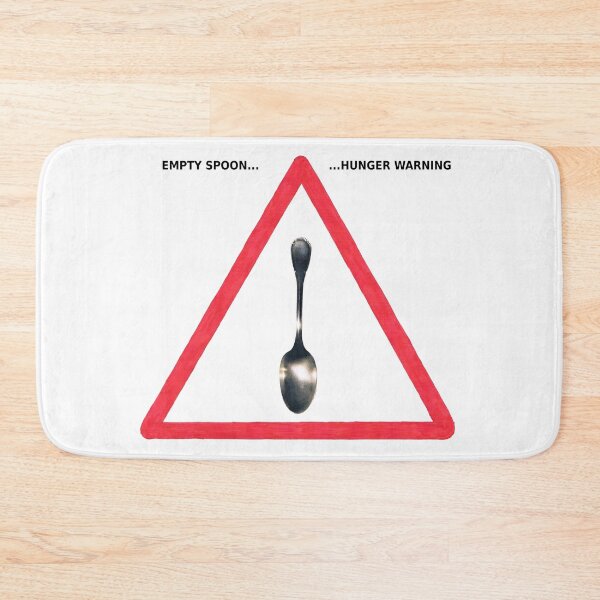 Item preview, Empty Spoon Hunger Warning designed and sold by ales-panz.