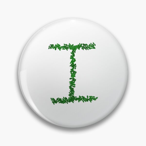 Item preview, Botanical Letter I - Green Leaf Monogram Initial designed and sold by iampaulmorris.