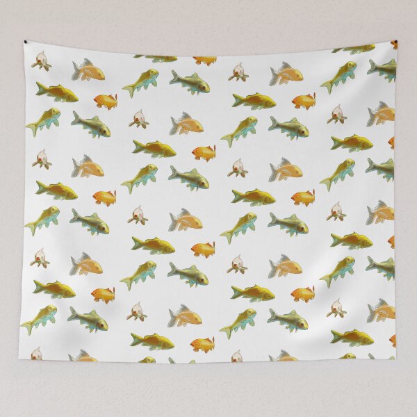 Item preview, Colorful Hand-Drawn Fish Collection designed and sold by VitSArt.
