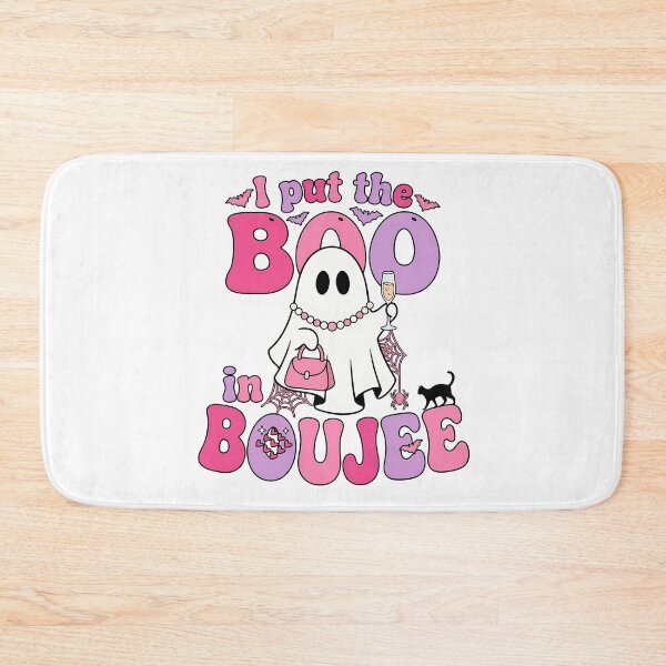 Item preview, I Put The Boo In Boujee Pink Halloween Ghost designed and sold by KroghDs.