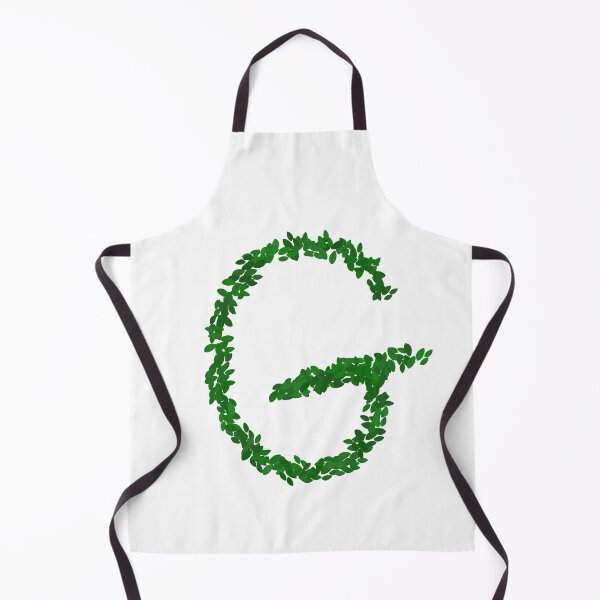 Item preview, Botanical Letter G - Green Leaf Monogram Initial designed and sold by iampaulmorris.