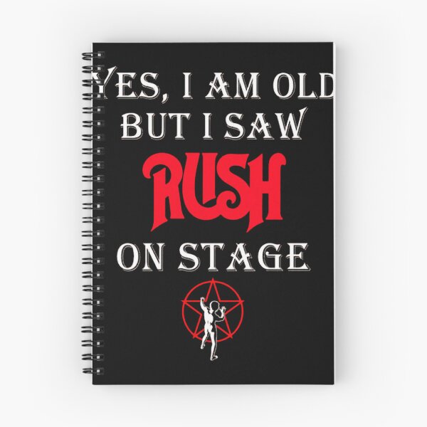 Item preview, I am old but i saw Rush on Stage designed and sold by QekiFJCute.