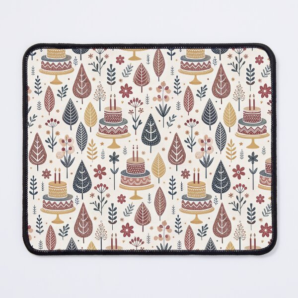 Item preview, Nordic Birthday Cakes | Scandinavian Celebration Folk designed and sold by Shuga-Design.