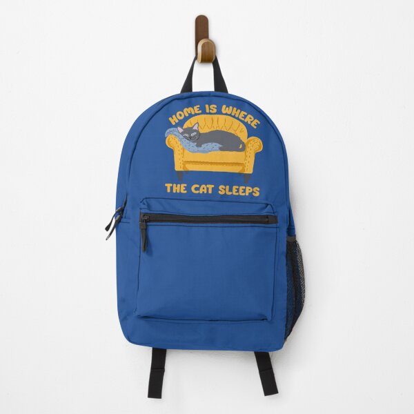 Item preview, Home is where the cat sleeps designed and sold by BigfeetLittlepaws.