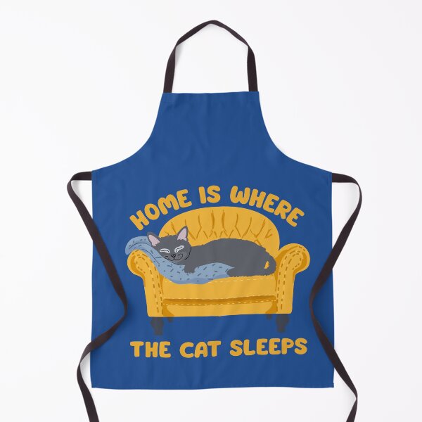 Item preview, Home is where the cat sleeps designed and sold by BigfeetLittlepaws.