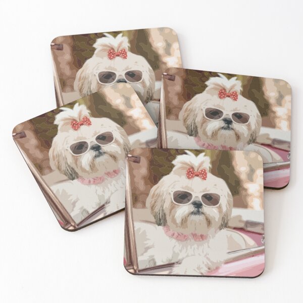 Item preview, Stylish Shih Tzu – Cute Fashion Dog designed and sold by PawsAndPallette .