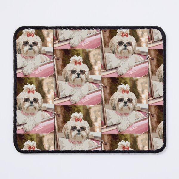 Item preview, Stylish Shih Tzu – Cute Fashion Dog designed and sold by PawsAndPallette .