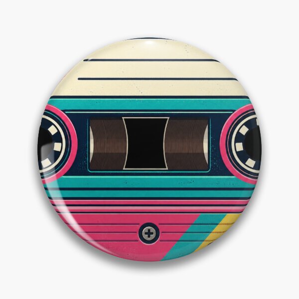 Item preview, Retro Cassette Mixtape 80s 90s Music Lover Vintage Nostalgia designed and sold by JackCurtis1991.