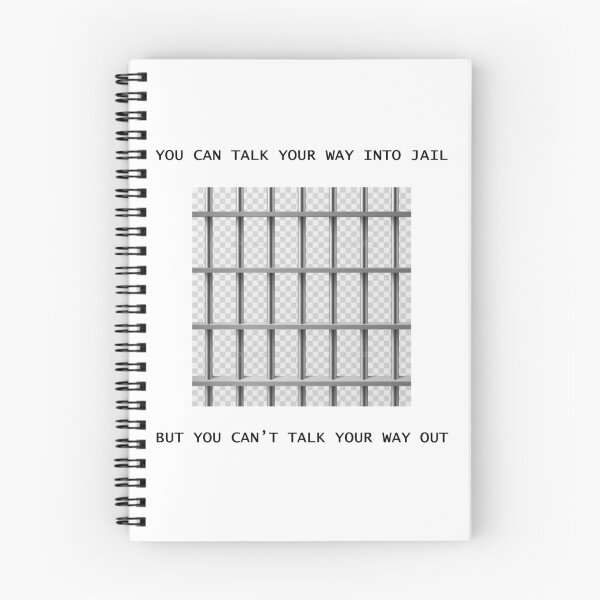 Item preview, Talk Your Way Into Jail designed and sold by Atlantapig.