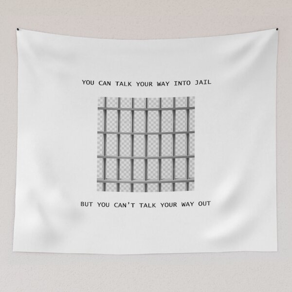 Item preview, Talk Your Way Into Jail designed and sold by Atlantapig.