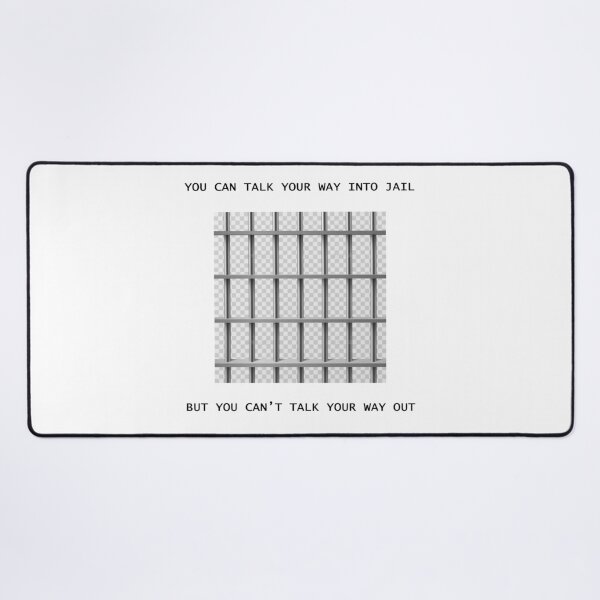 Item preview, Talk Your Way Into Jail designed and sold by Atlantapig.