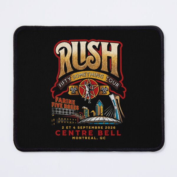 Item preview, RUSH Fifty Something Tour 2026 designed and sold by QekiFJCute.