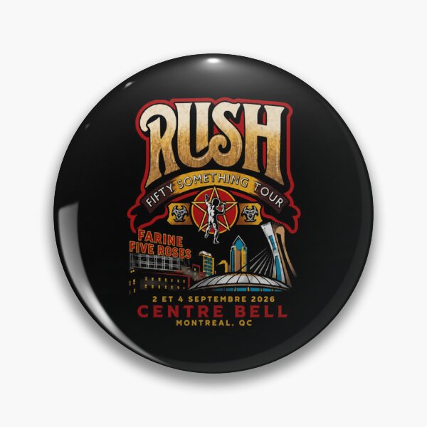Item preview, RUSH Fifty Something Tour 2026 designed and sold by QekiFJCute.