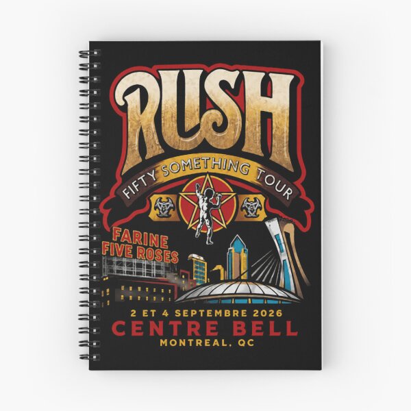 Item preview, RUSH Fifty Something Tour 2026 designed and sold by QekiFJCute.