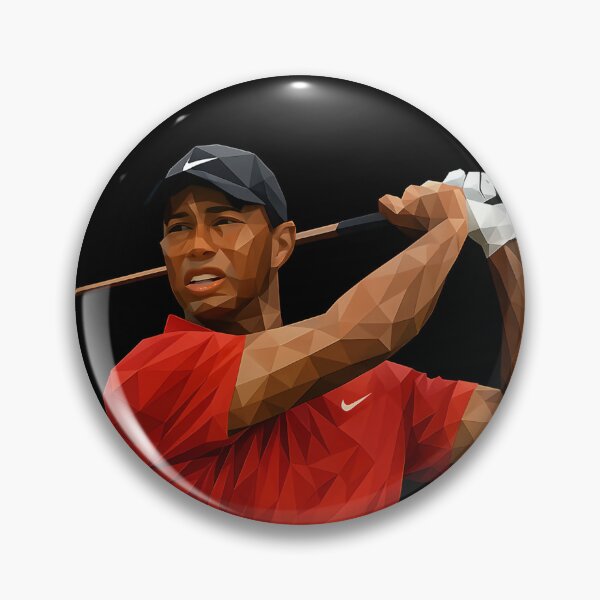 Item preview, Tiger Woods Quote Geometric designed and sold by daphnecperk.