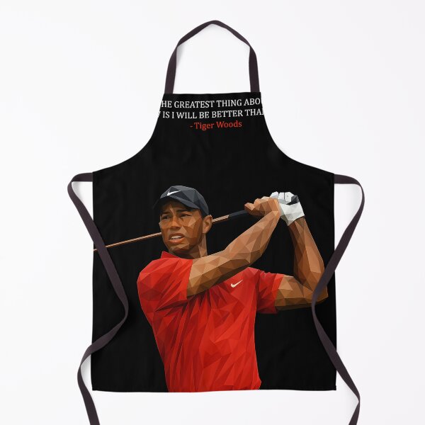 Item preview, Tiger Woods Quote Geometric designed and sold by daphnecperk.